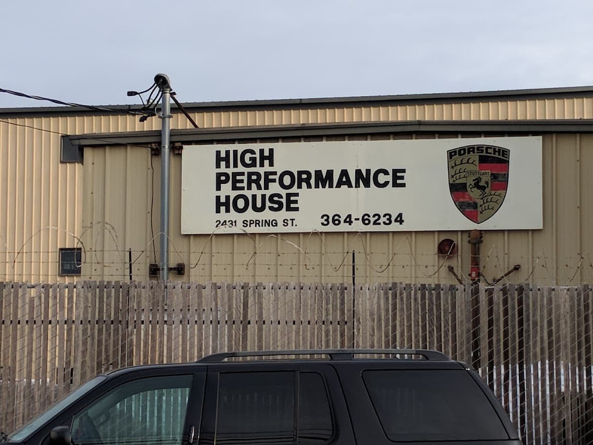 High Performance House, Porsche specialist in Palo Alto