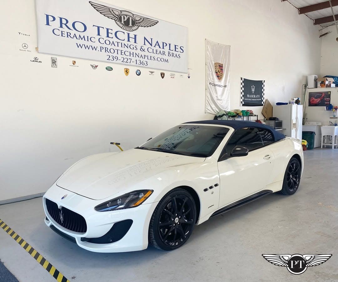 Pro Tech Naples Ceramic Coatings, exotic & classic specialist in Naples